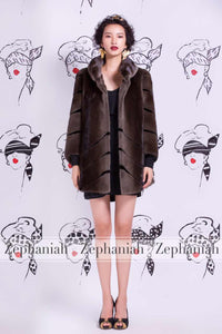 Canadian Mink Fur Coat V